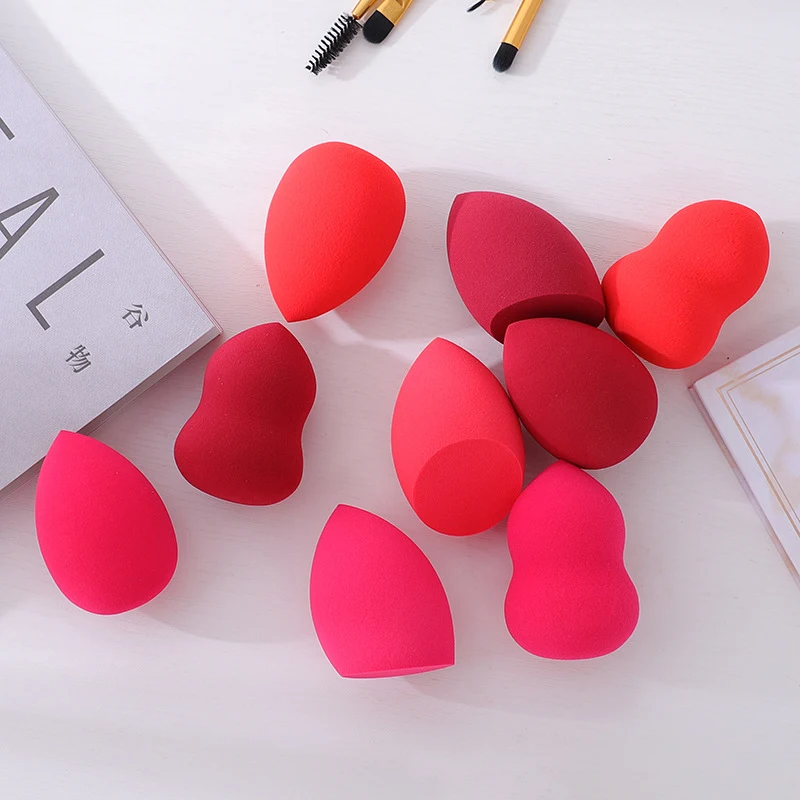 

10 PCS Beauty Make up Blender Cosmetic Puff Makeup Sponge Foundation Colorful Cushion Cosmestic Sponge Tool Wet and Dry Use