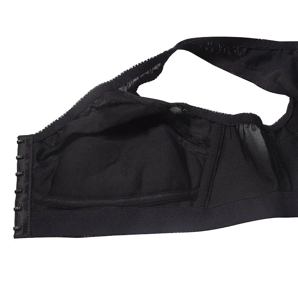 Бюстгальтер YBCG Racerback с застежкой спереди нижнее белье без косточек кружевной