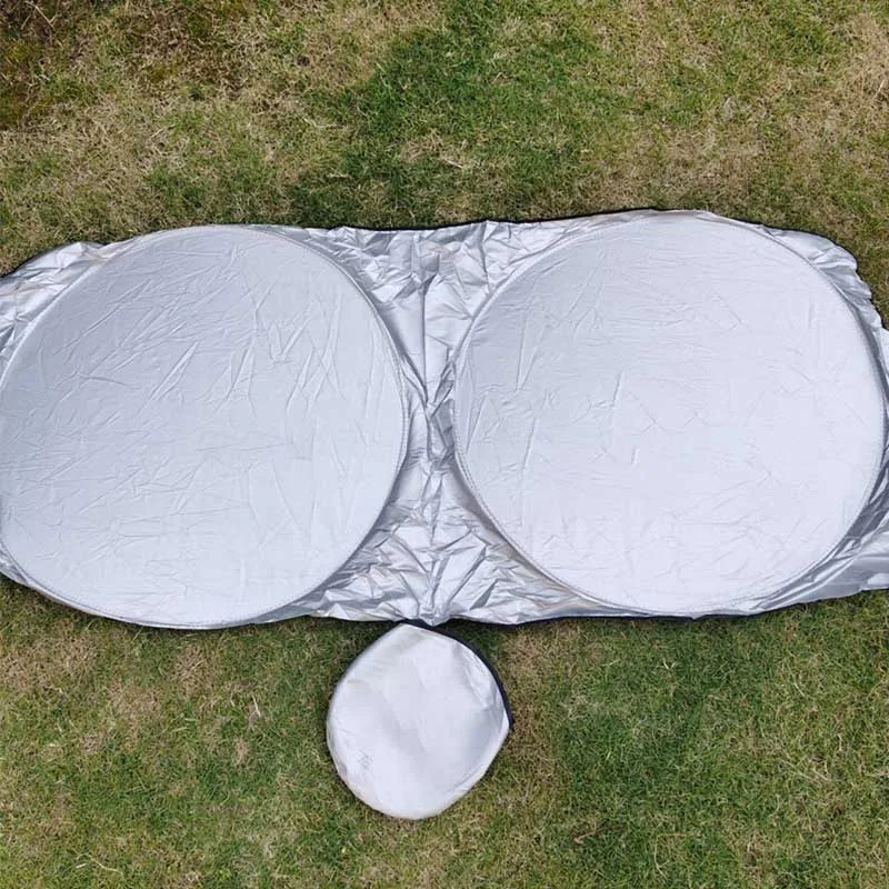 

For KIA Car Windshield Sunshade Visor With suction cup Auto Window Sun Shade Cover Parasol High Quality UV Protection Sun Shade