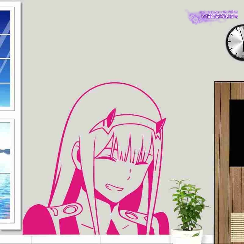 DARLING in the FRANXX Наклейка на стену 002 виниловые наклейки декор украшение дома аниме