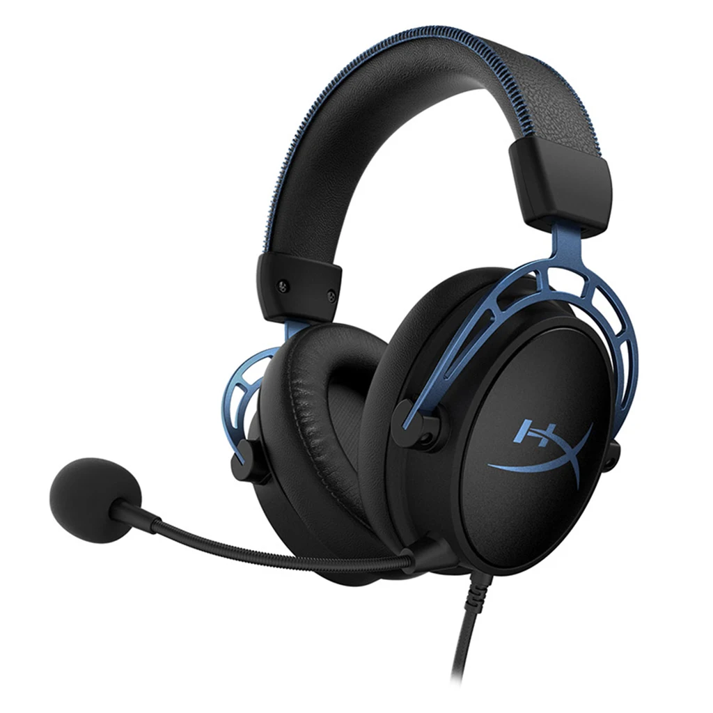 Игровые наушники HyperX Cloud Alpha S гарнитура для киберспорта с шумоподавлением