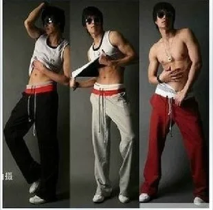 

Men's Trousers Casual Elastic Sports Trousers Men's Large Size Fashion Sports Pants Casual Pants