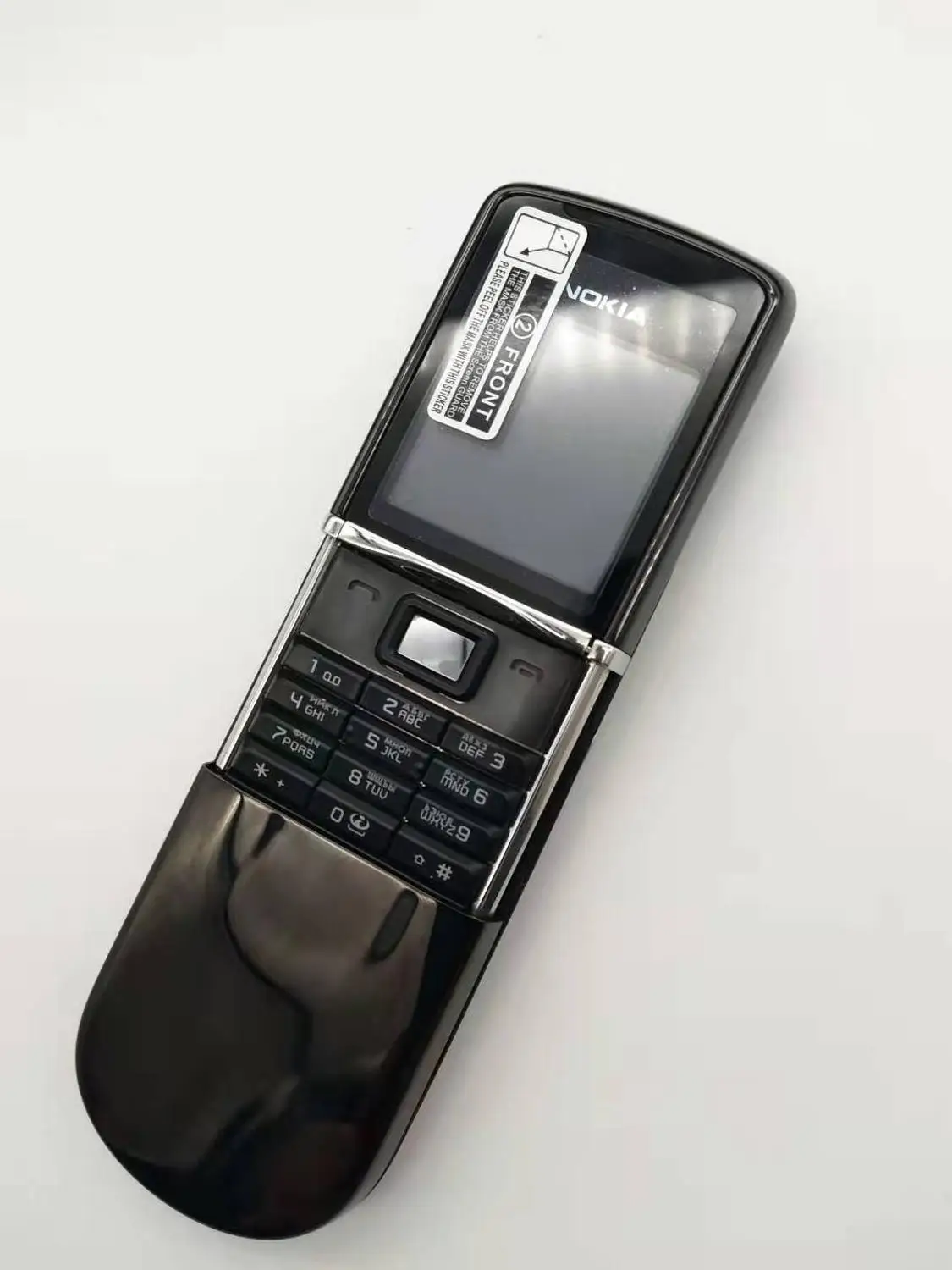 nokia 8800 sirocco refurbished original 8800s 128mb phones english russian keyboard gsm fm phone gold silver black free global shipping