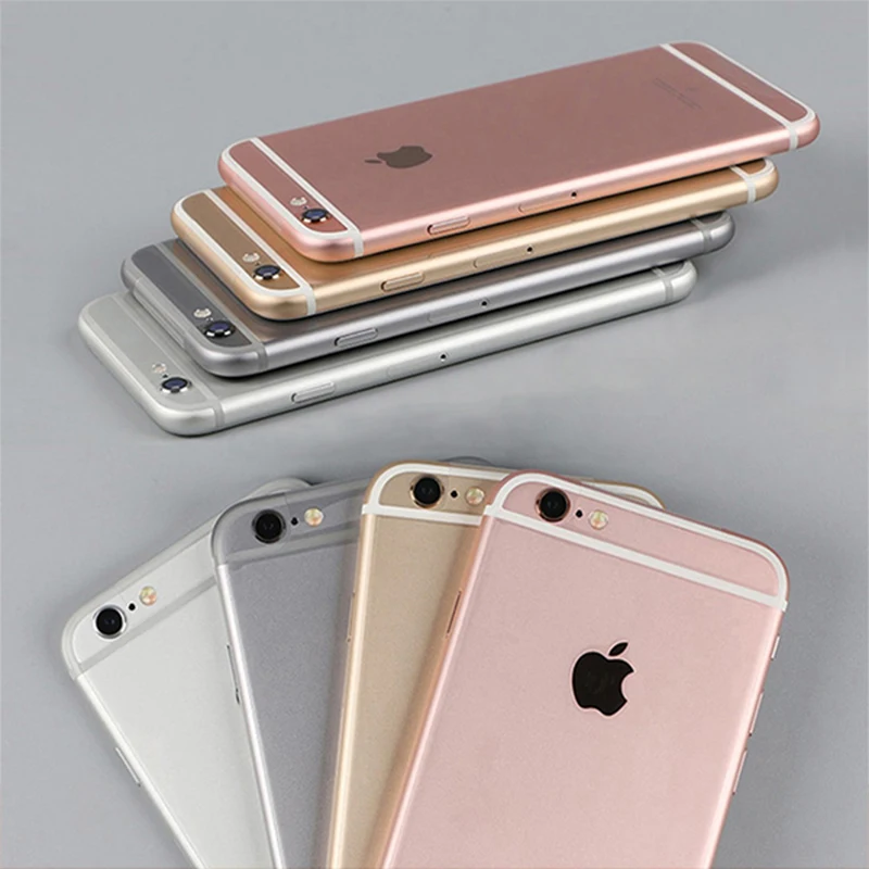 Разблокированный Apple iPhone 6 Plus 16/64GB Встроенная память 5,5 дюймов 1080P Дисплей двухъядерный 1,4 ГГц 8,0 МП Камера 3g WCDMA 4 аппарат не привязан к оператору сотовой связи для б/у мобильных телефонов