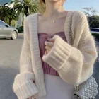 Syiwidii женские свитера оверсайз свитер для женщин кардиганы свободные женские Пальто повседневные модные вязаные однотонные женская одежда 2020 цвета хаки бежевый розовый