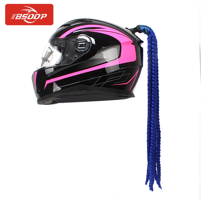 Шлем для мотокросса 70 см украшение волос в стиле панк девочек