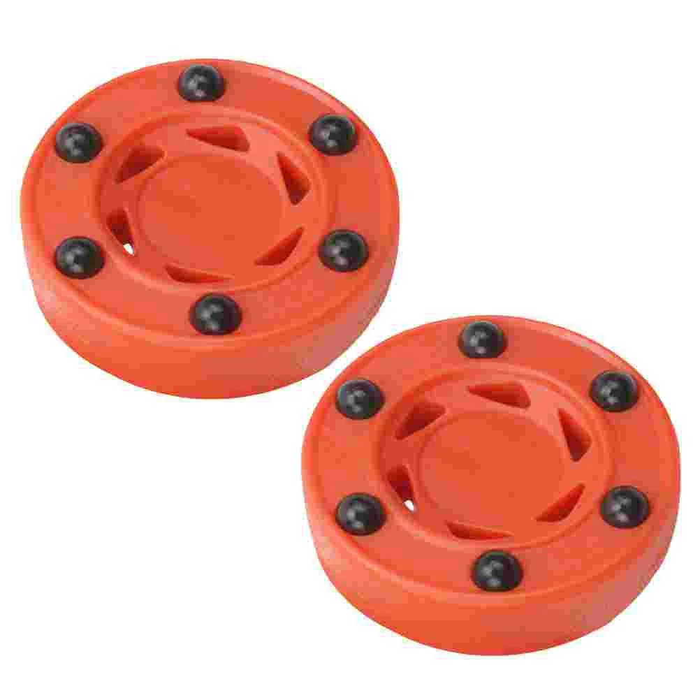 

2pcs Roller Hockey Game Puck Training Puck Street Hockey for Practicing
