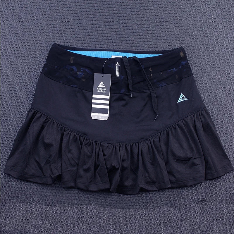 Повседневная плиссированная Женская быстросохнущая Спортивная юбка Skort для