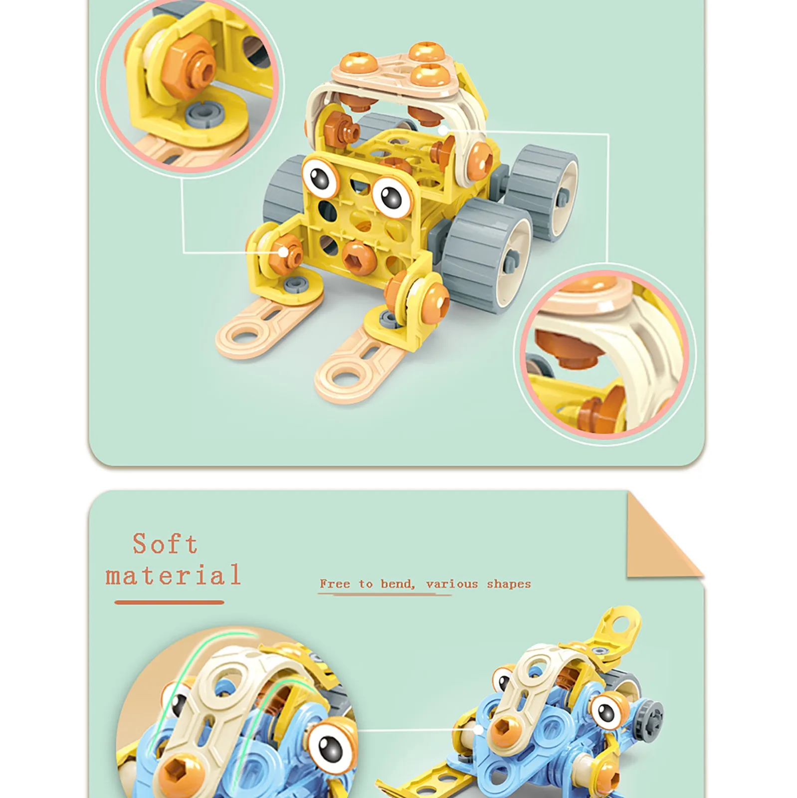 

Engineering car puzzle toy All Kinds Of Brain Games Building Blocks Assembly Car Puzzle Toys Children Gifts brinquedos menino