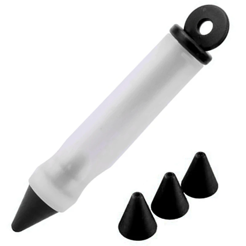 

Silicone Food Writing Pen Chocolate Decorating tools Cake Mold Cream cup, cookie Icing Piping Pastry Nozzles kitchen accessories