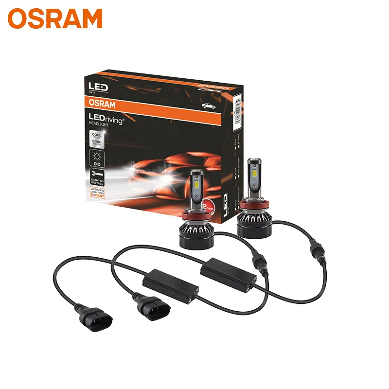 OSRAM H8 H11 H16 светодиодные фары XLZ 25 Вт HL 6000K холодный белый светодиод Автомобильные