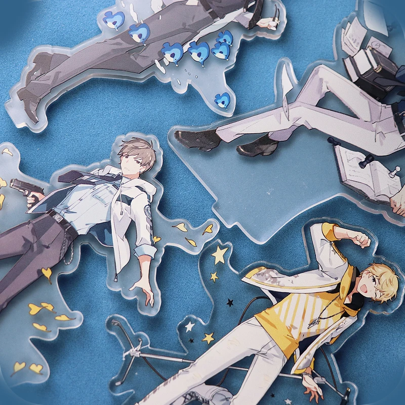 1 шт мультфильм Аниме Любовь и продюсер Бай Ци печатная фигурка на акриловой