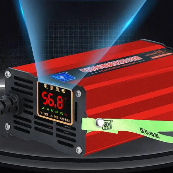 ЖК-дисплей 7S 29 4 V 15A Smart HQ 8S 2 выход 220V 24V литиевое зарядное устройство для