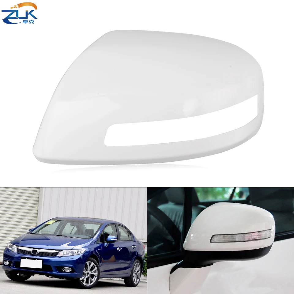 ZUK внешнее зеркало заднего вида для HONDA CIVIC 2012 2013 2014 2015 FB2 FB6 боковое корпус с лампой