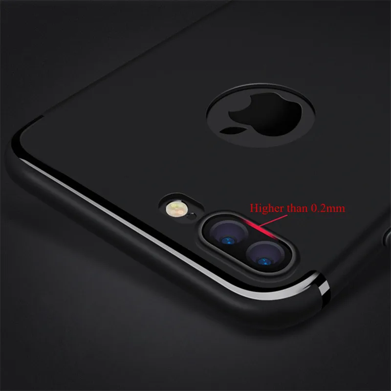 Роскошный Ультратонкий Мягкий матовый чехол из ТПУ для iPhone 6 6S 7 8 Plus X XS MAX XR