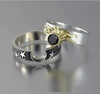 changmai creative sun star combination set ring bracelet size 5 11