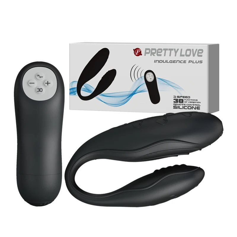 

New Black Pretty Love Indulgence 3-Speed Plus 30 Mode Vibrator We Design Vibe 4 vibrators for women Adult Sex Toys For Couples