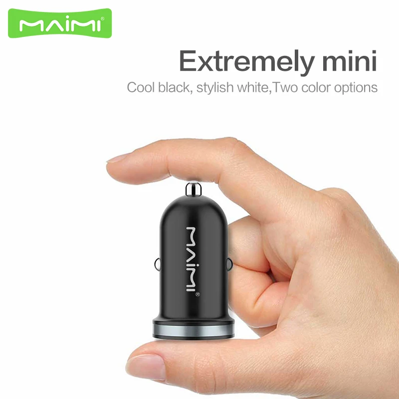 Автомобильное мини-зарядное устройство с двумя USB-портами 2 4 А | Мобильные