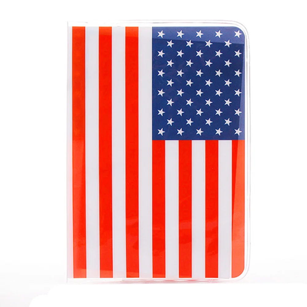 Обложка для паспорта из ПВХ 14x9 6 см путешествий с Эйфелевой башней|Держатели карт