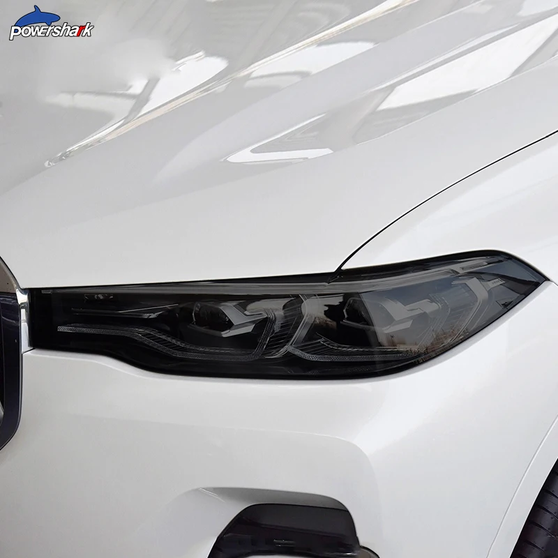 2 Pcs Car Headlight Tint Black Protective Film Vinyl Protection Transparent TPU Sticker For BMW X7 G07 2019-Present Accessories 2 Pcs Car Headlight Tint Black Protective Film Vinyl Protection Transparent TPU Sticker For BMW X7 G07 2019-Present Accessories