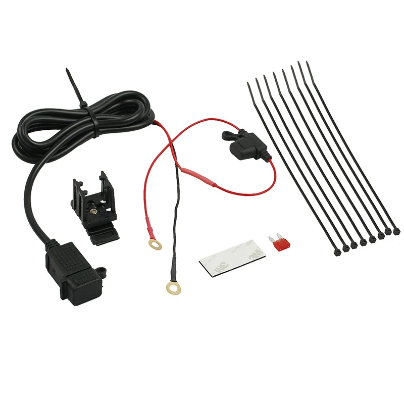 Зарядное устройство USB для мотоцикла адаптер розетки питания водонепроницаемый