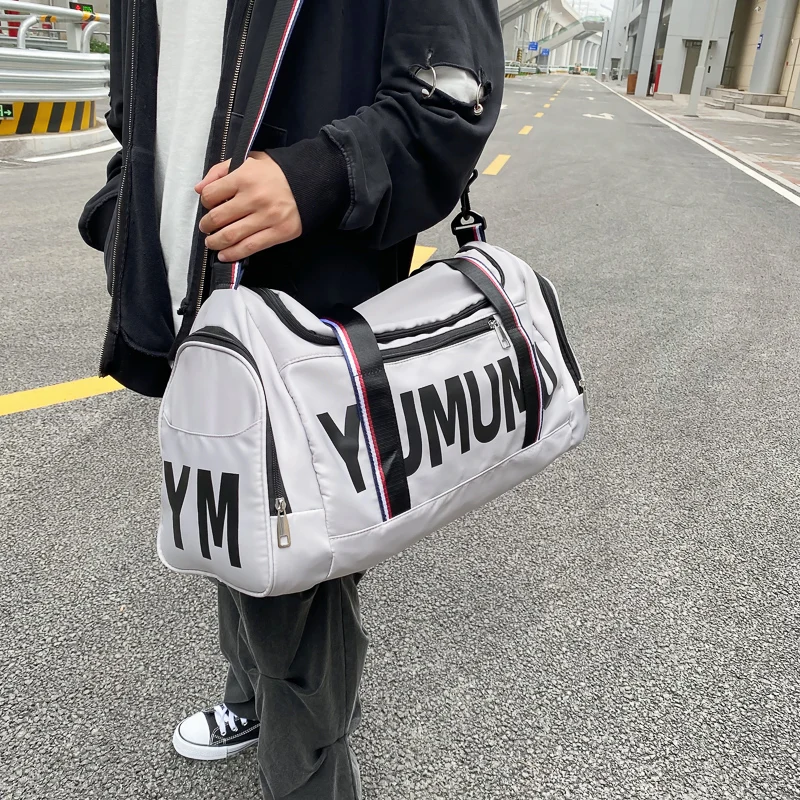 

Business trip short distance travel bag women's and men's light hand luggage bag large capacity storage travel sports fitness ba