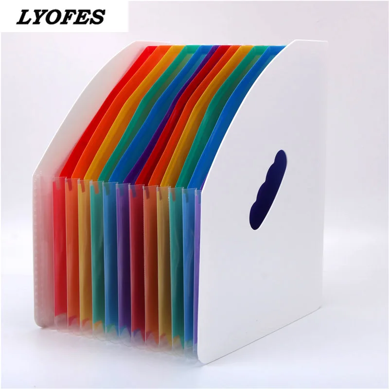 

Настольный органайзер, выбираемый расширяющийся кошелек, радужная папка, менеджер документов, вспомогательная папка, Офисная папка с 12 отделениями, папка для файлов A4