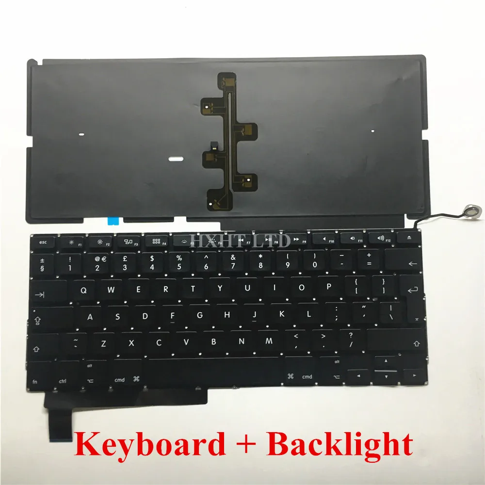 Клавиатура A1286 для Macbook Pro клавиатура ноутбука 15 дюймов английская раскладка 2009 2010