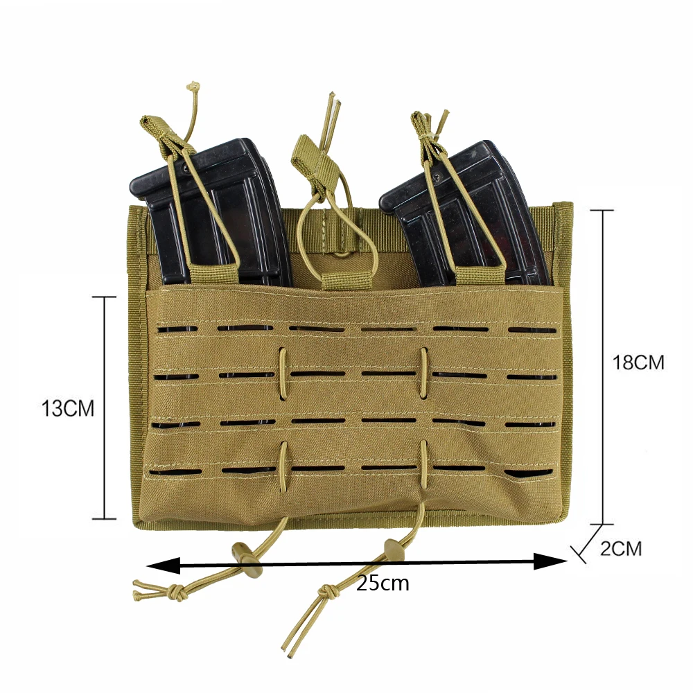 Тактический Molle подсумок Открытый Топ маг держатель тройной маг подсумок охотничий кобура для стрельбы пистолет сумка Molle Pouch