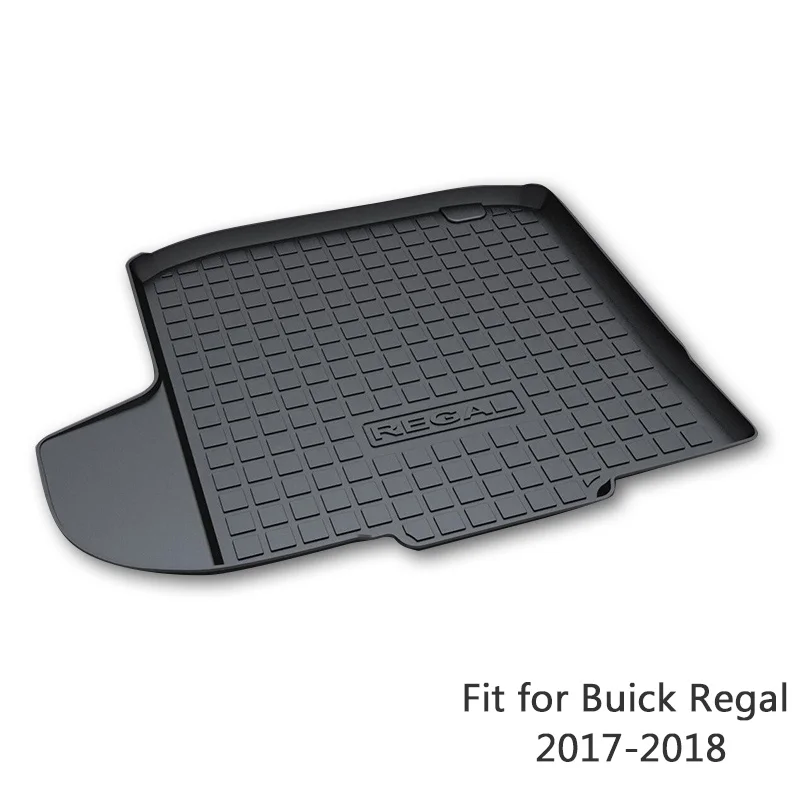 

For Buick Regal 2017 2018 Car-styling Boot Liner Tray Waterproof Carpet Mat Accessories 1Set Car Cargo Rear Trunk Mat