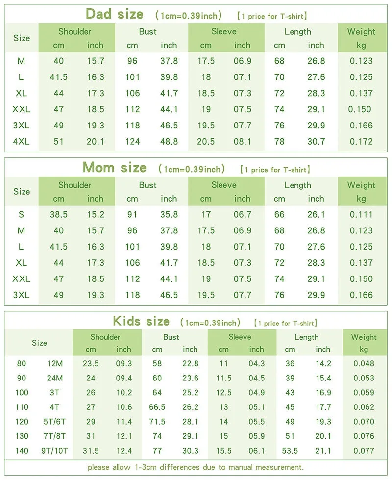 

Family Tshirts Fashion Mom Dad And Me Clothes Baby Girl Clothes MINI MAMA DAD Fashion Cotton Family Look Boys Mom Mother Clothes