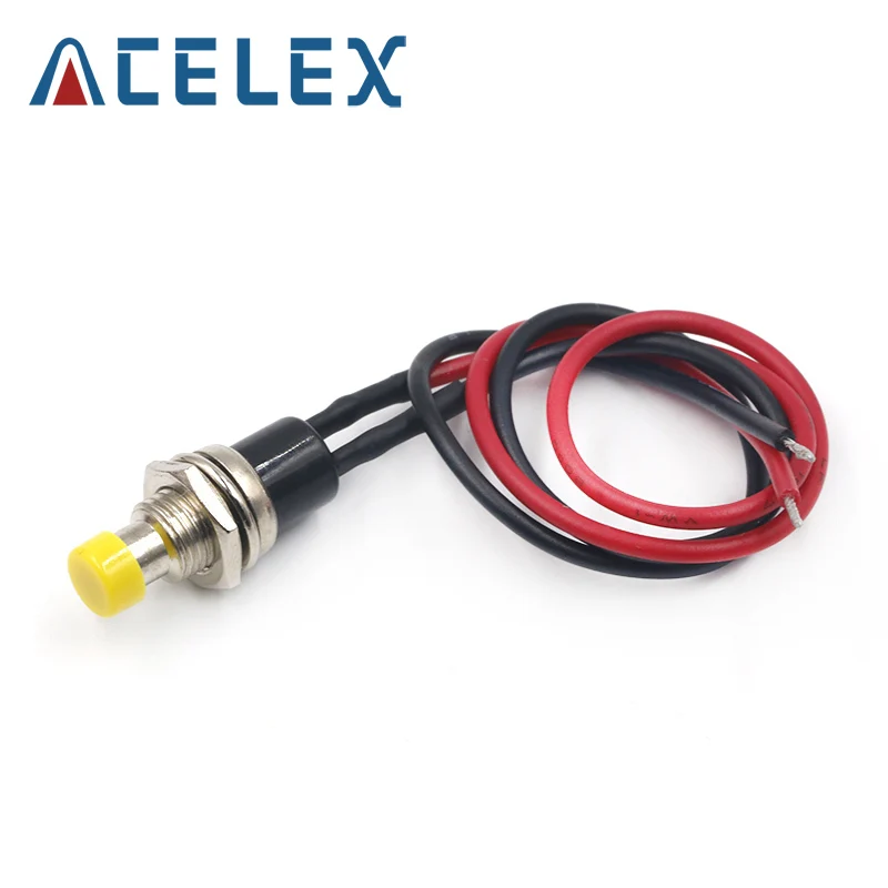 

Push button switch waterproof small car circuit wire speaker electrical mini boat shape round line