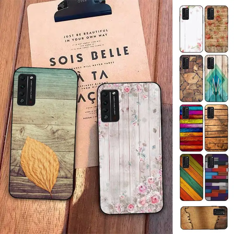 

Natural Real Wood Wooden Phone Case for Huawei Honor 10 i 8X C 5A 20 9 10 30 lite pro Voew 10 20 V30