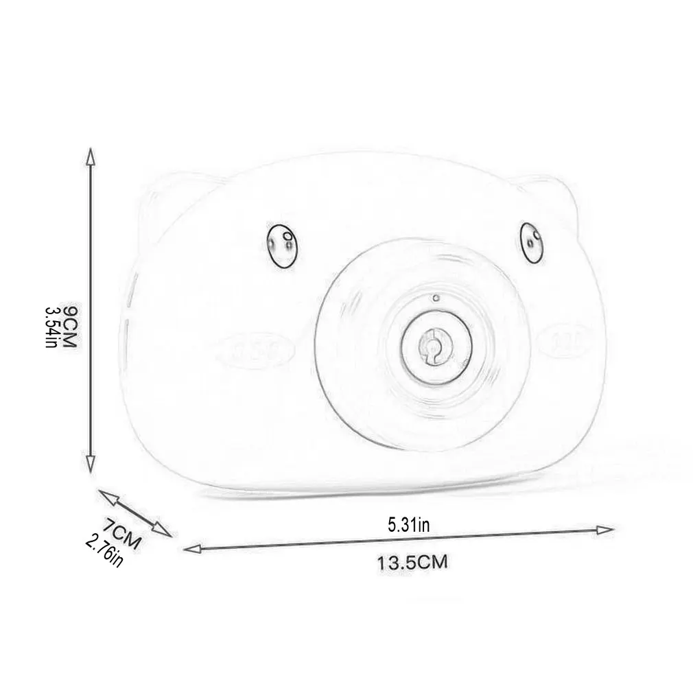 Автоматическая забавная Милая мультяшная свинья животное мыло детская машина