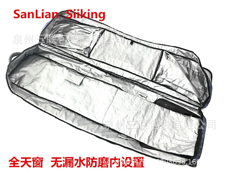 Ковбойская ультра-емкость платы посылка с колесами двойная пластина колеса