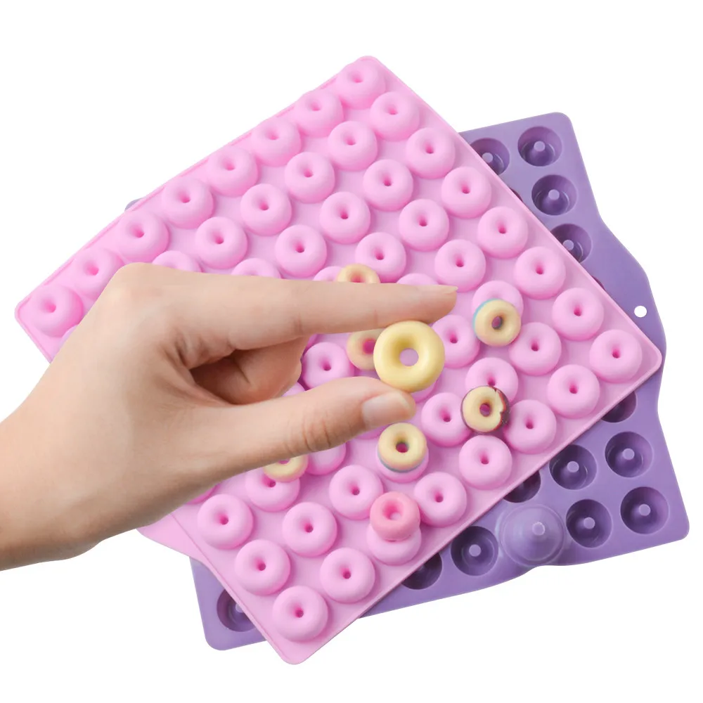 

64 Cavity DIY Circle Silicone Choolate Mold for Baking Cake Decorating Tools Jelly Candy Circle Moulds