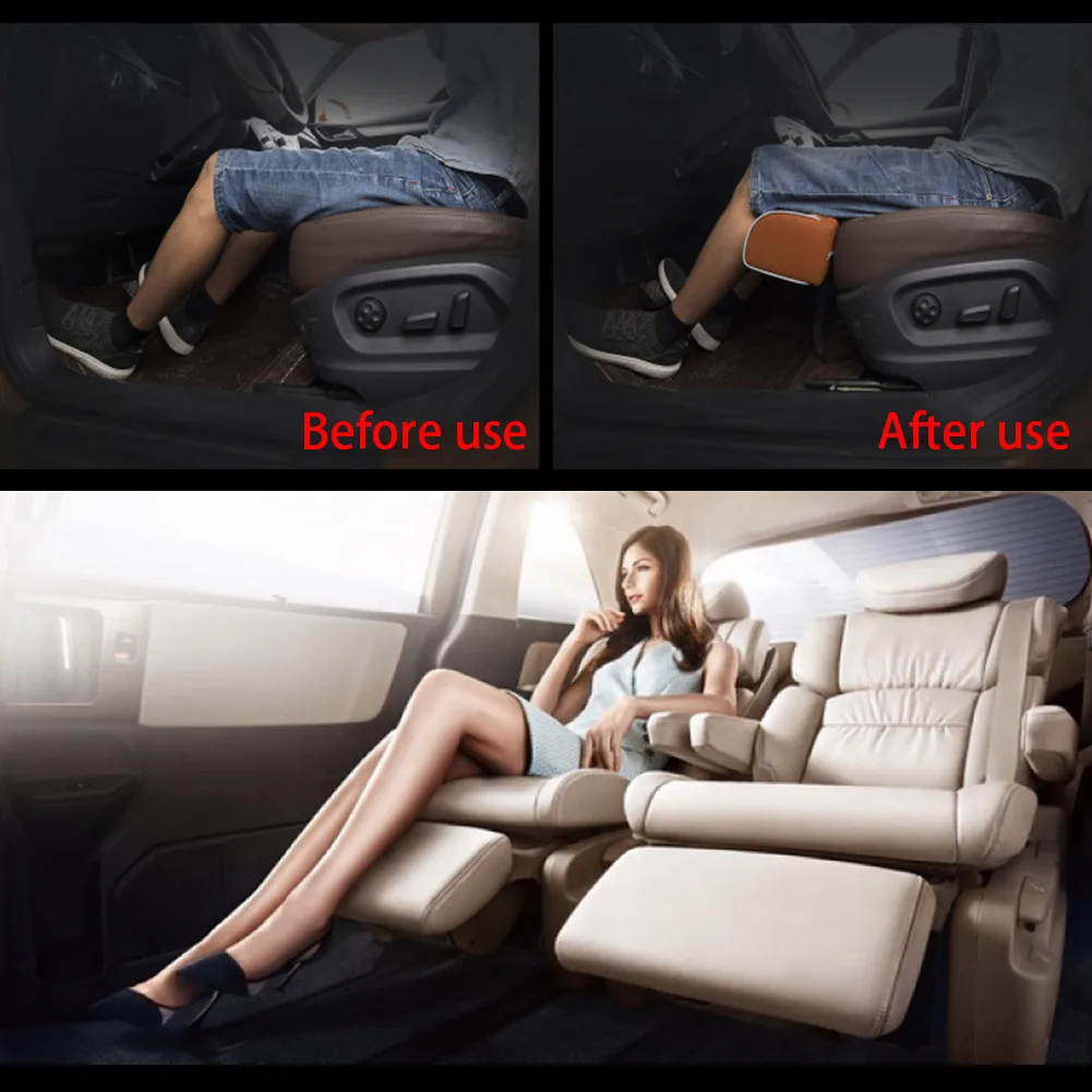 Универсальная автомобильная подушка для поддержки ног большого размера