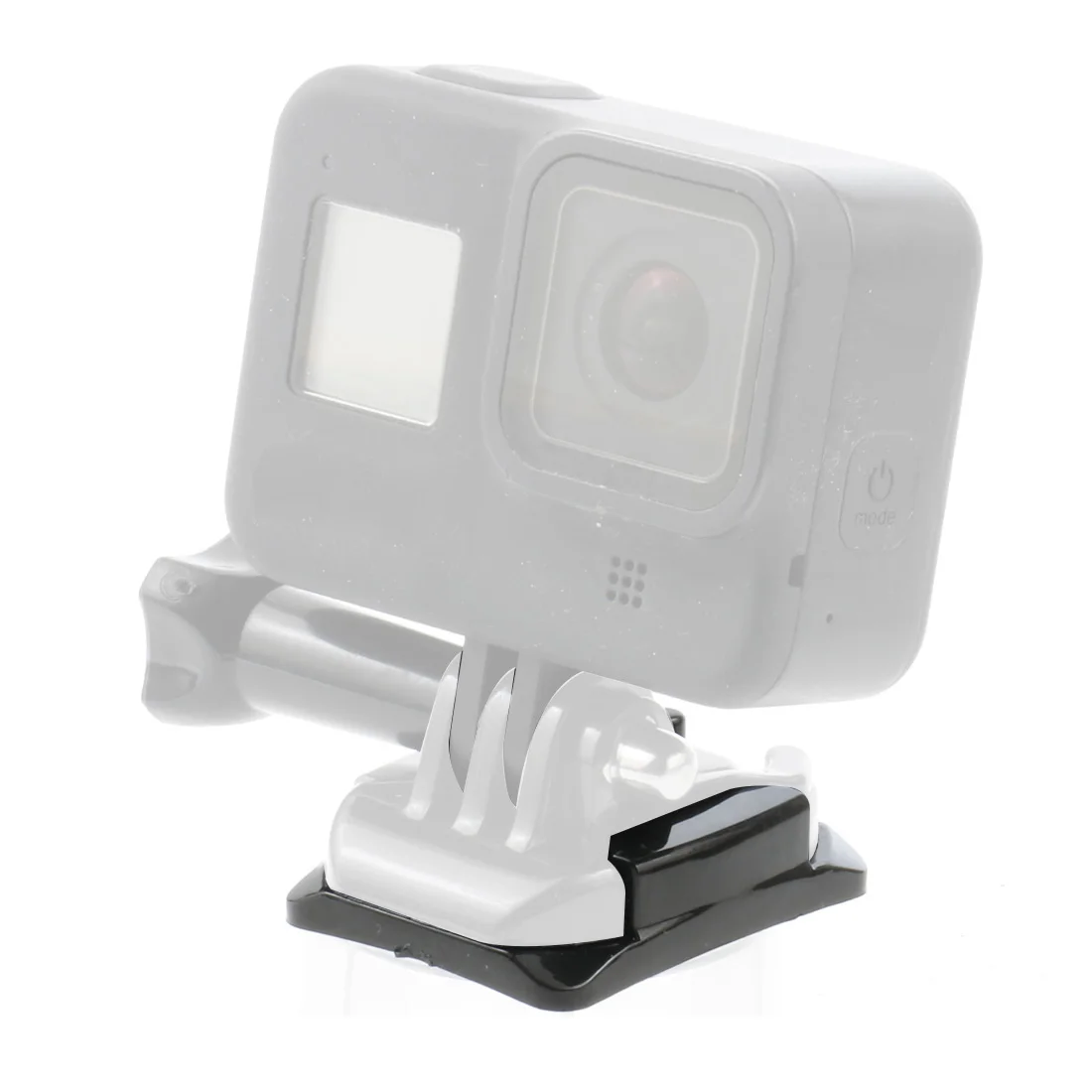 10 комплектов 2 плоских + изогнутых клейких крепления BGNing для камеры GoPro Hero 3 4 DV XiaoYi