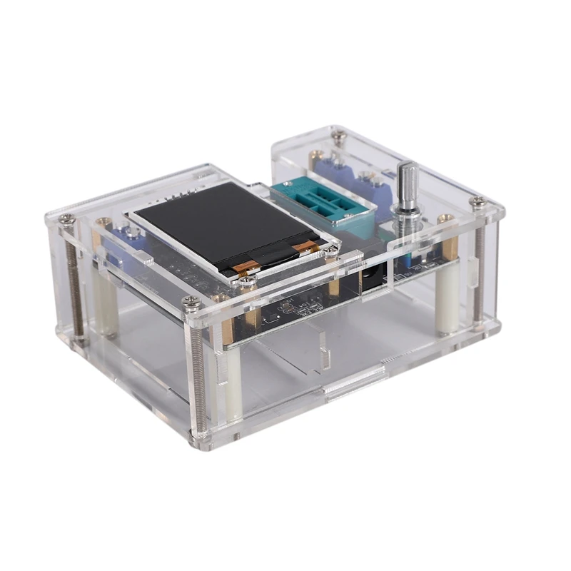 

Mega328 Full Assembled Transistor Tester LCR Diode Capacitance ESR Meter PWM Square Wave Frequency Signal Generator