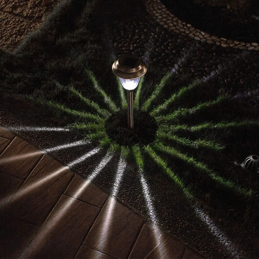 Светодиодный светильник на солнечной батарее уличный газон супер яркий садовый s