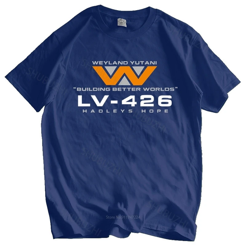 Футболка унисекс топы футболка мужские летние футболки пришельцы LV426 хакии