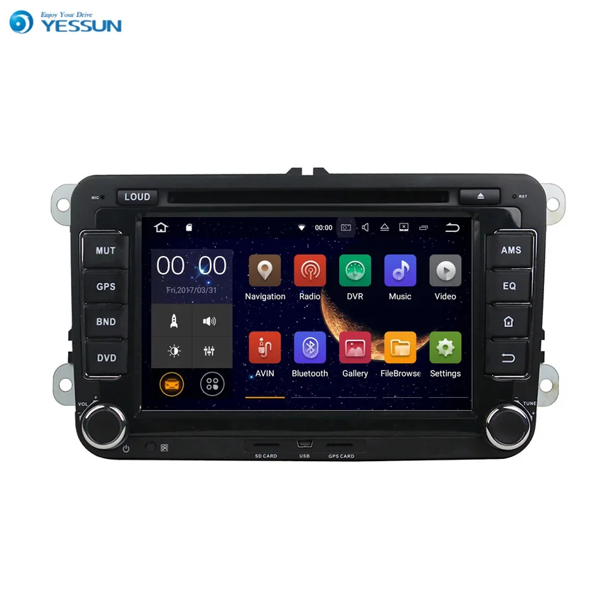 YESSUN для VW Magotan / Passat B6 /Touran Android Автомобильная магнитола Мультимедиа Аудио Видео
