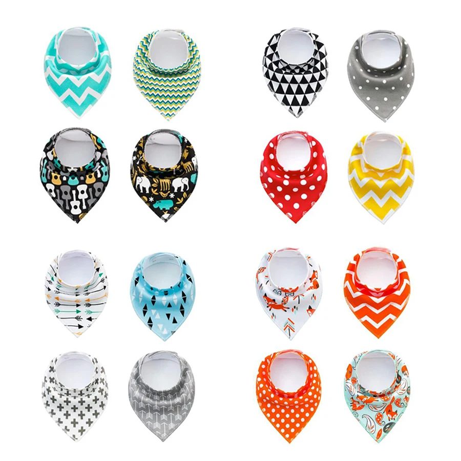 4 шт./стандартная бандана для собак нагрудник шарф хлопковые мягкие Аксессуары