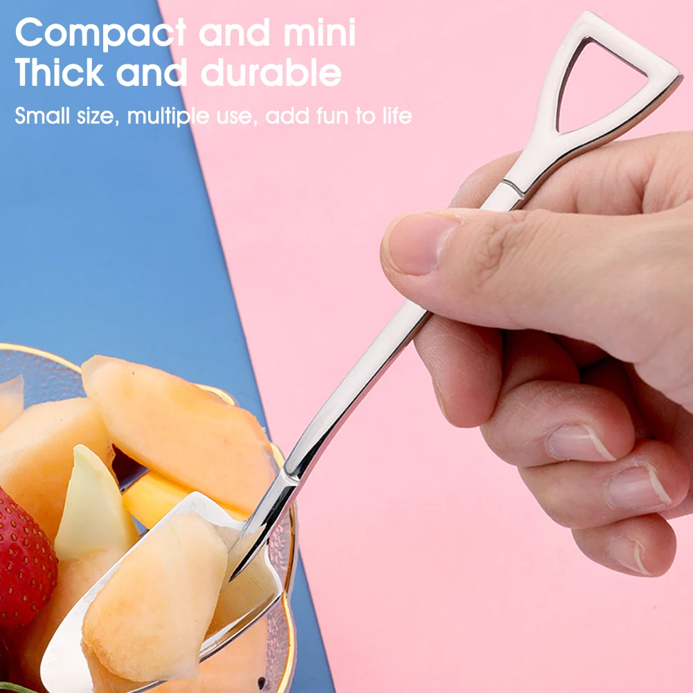 Летние ложка для мороженого лопата из нержавеющей стали в форме десертная арбуза