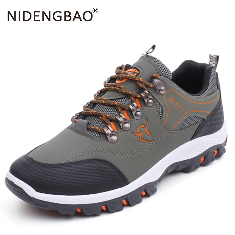 Hiking Shoes Men Outdoor Mountain Climbing Shoes Lightweight Trekking Sport Sneakers Male Hiking Boots Waterproof walking Shoes