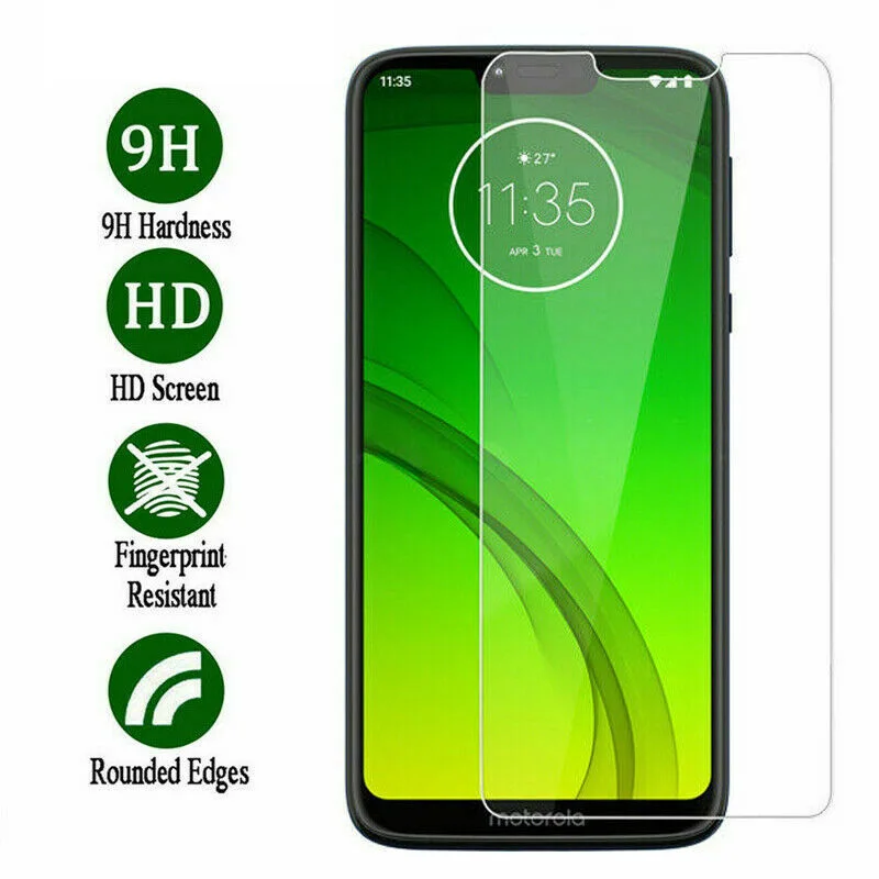 2PCS For Motorola Moto G8 Power Lite Glass Screen Protective Tempered Glass ON Moto e6s G7 Play plus E 2020 Protector Cover Film