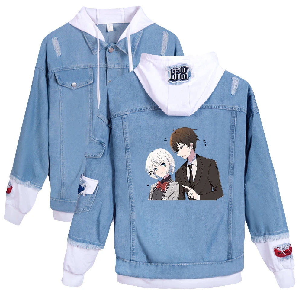 

Джинсовая куртка с надписью «детектив уже мертвый», модная верхняя одежда и пальто в стиле Харадзюку для мужчин и женщин, весна-осень 2021