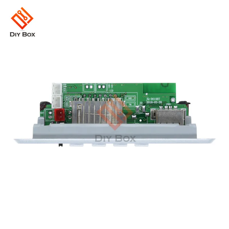5 в автомобильный Bluetooth MP3 WMA WAV декодер плата аудио модуль MMC/SD/MMA карта USB радио автомобильный двойной динамик 2* 3W