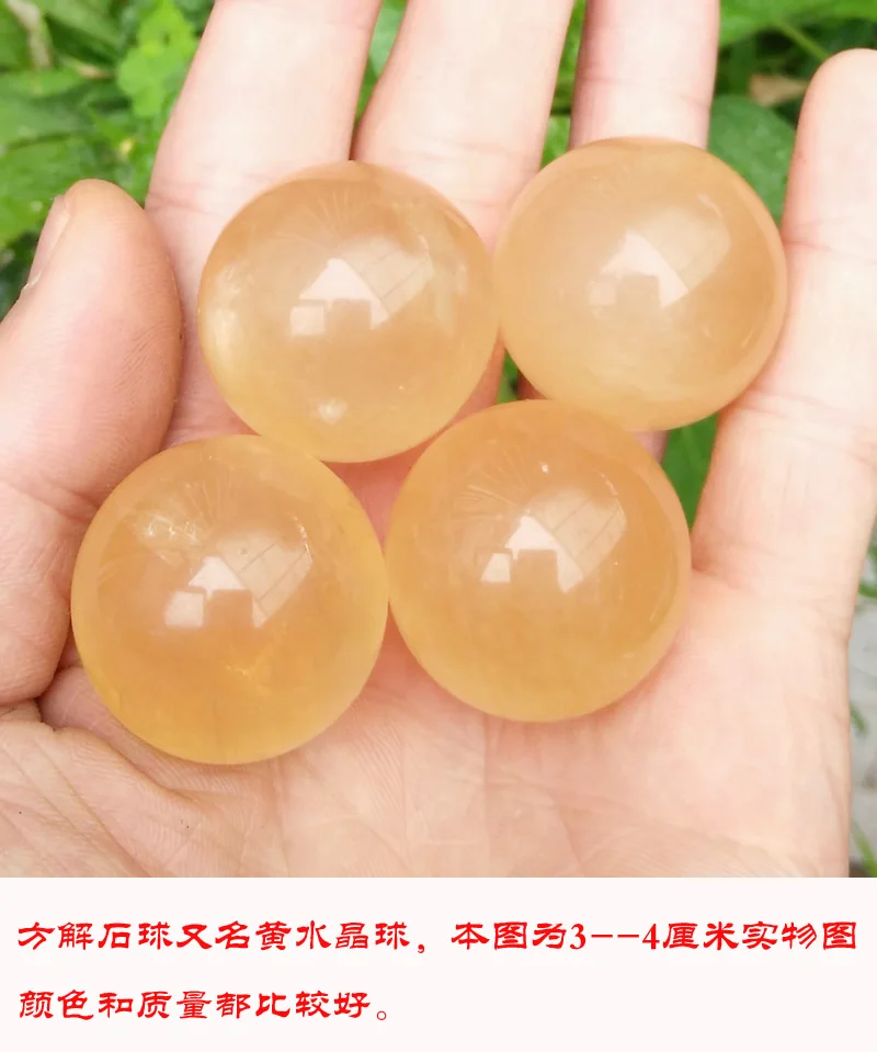 Природный цитрин Кальцит кварц хрустальный шар Исцеление|ball dimensions|ball templategemstone