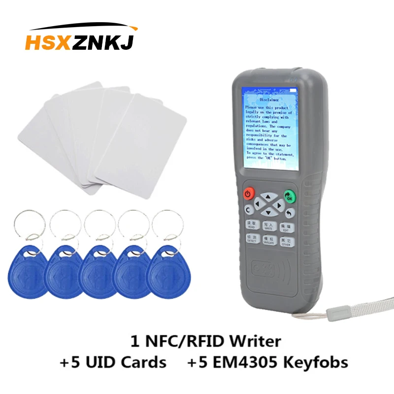 

Дубликатор RFID-ключей, 125 кГц, 13,56 МГц, Wi-Fi